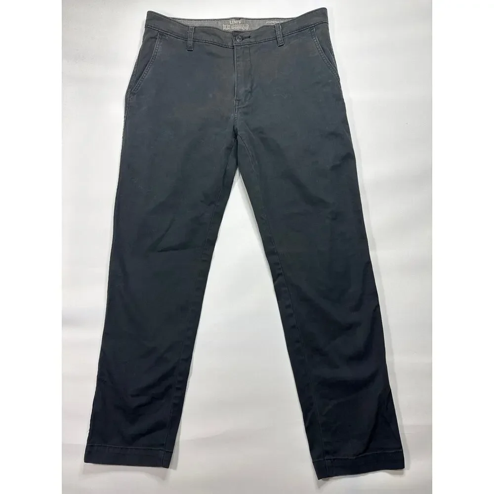 Levi's XX Chino Men's Standard Taper Gray Chino Pants - Size‎ 33x30 (35x28.5)